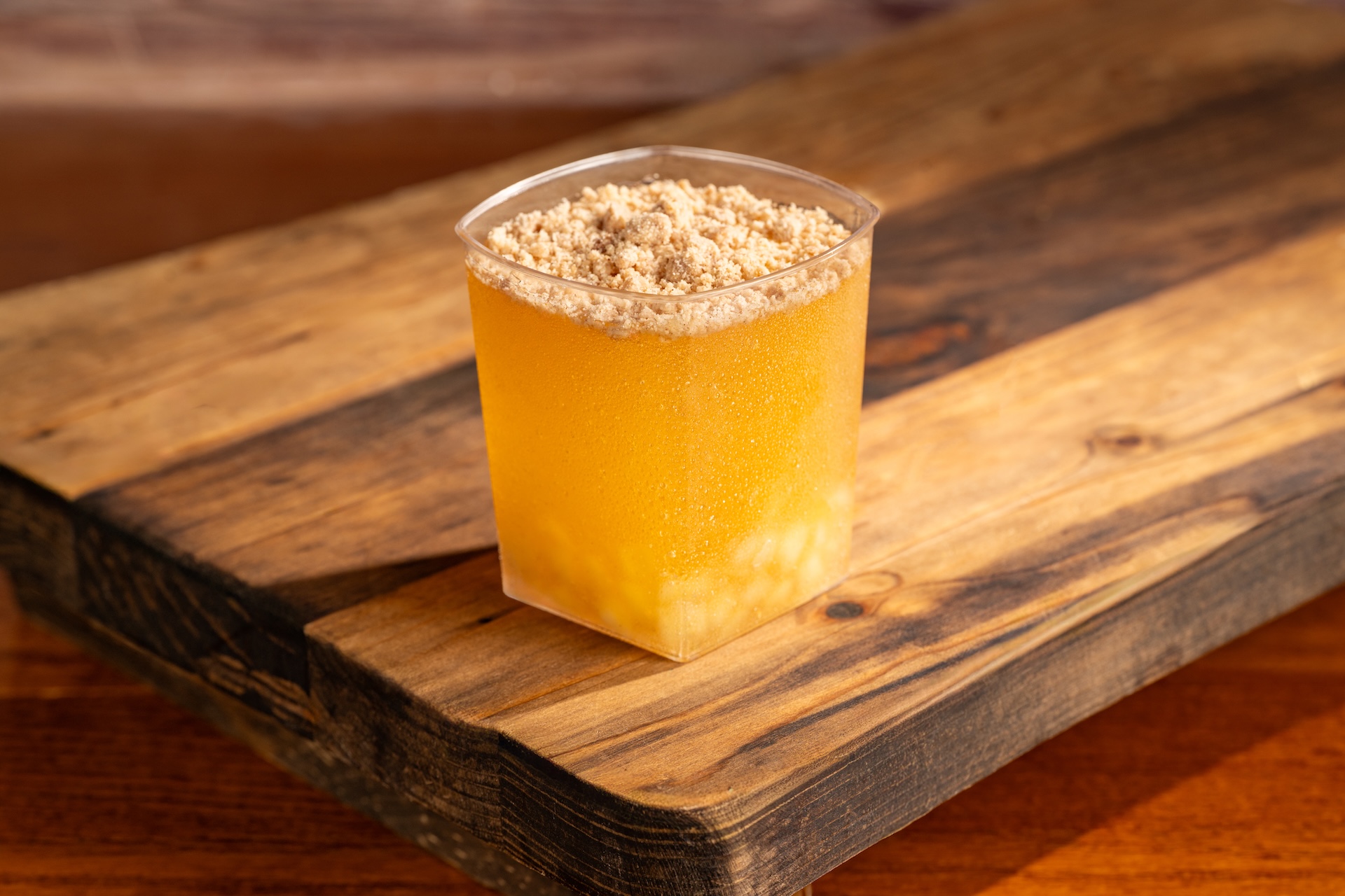 Official Disney Parks Blog Foodie Guide image: Frozen Szarlotka with Alcohol
