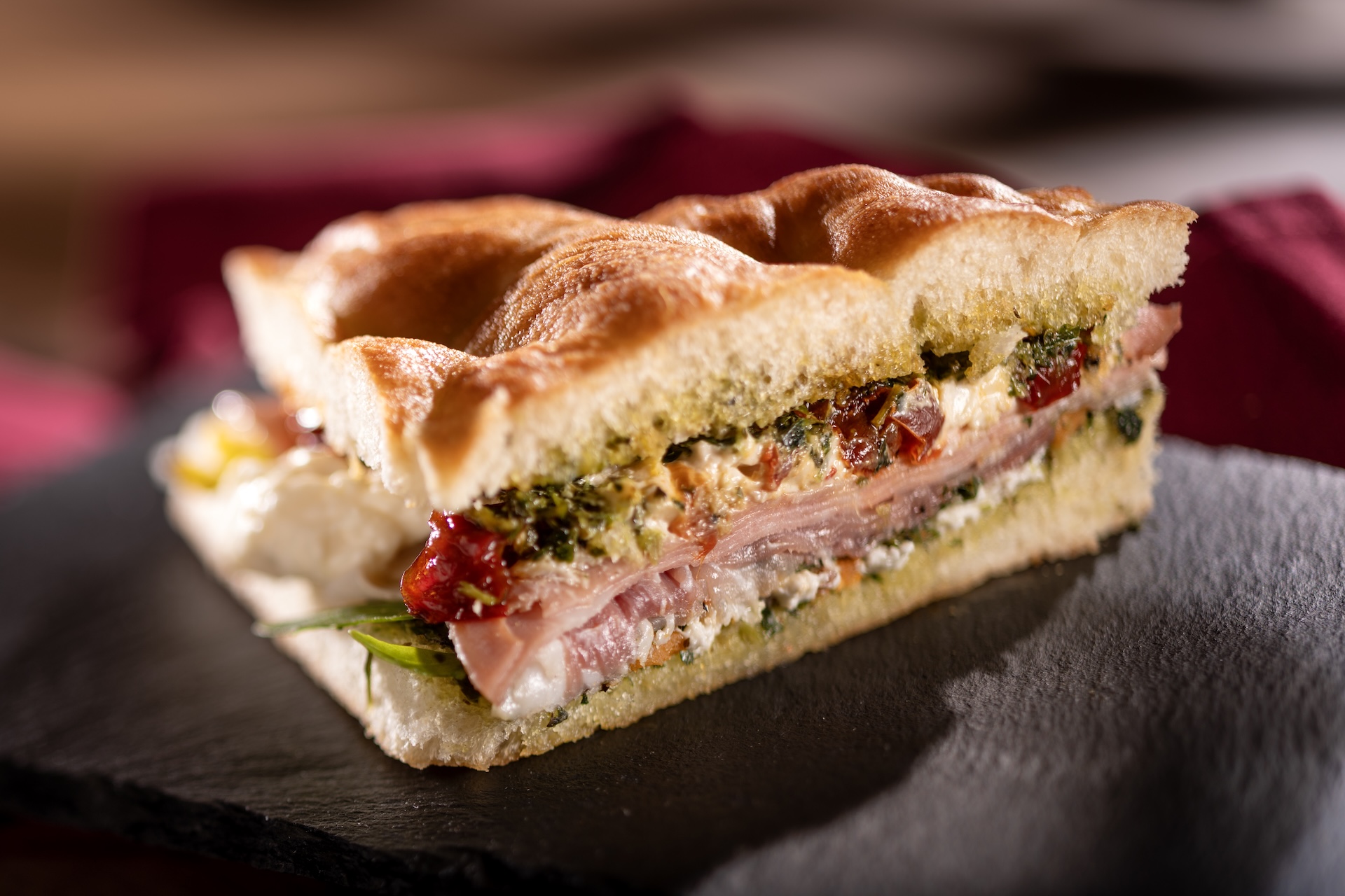 Official Disney Parks Blog Foodie Guide image: Schiacciata Sandwich