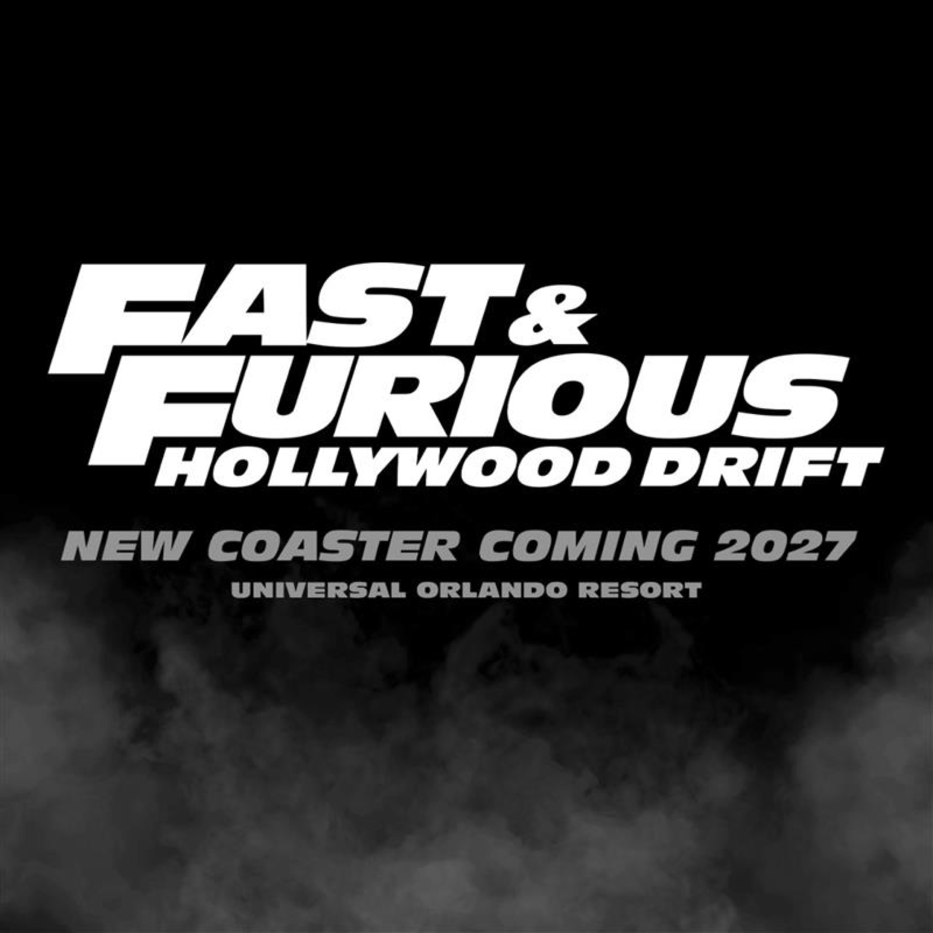 Fast & Furious: Hollywood Drift official attraction artwork
