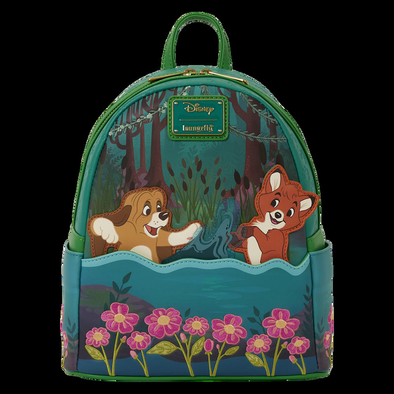 Front of the Fox and the Hound mini backpack