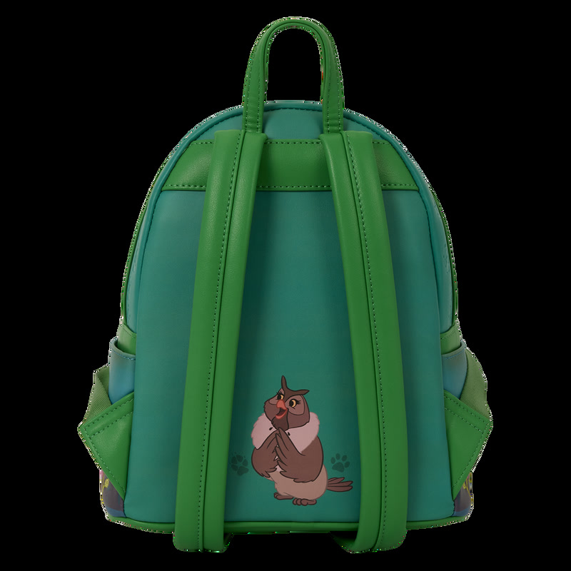 Back of the Fox and the Hound mini backpack