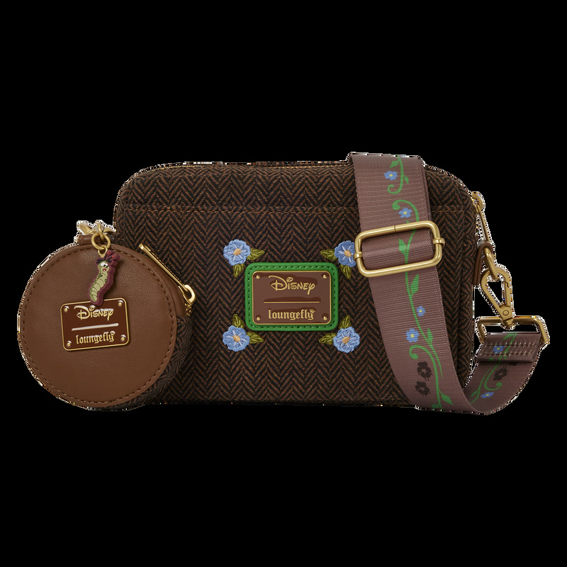 Side of the Fox and the Hound sling bag and detachable coin bag