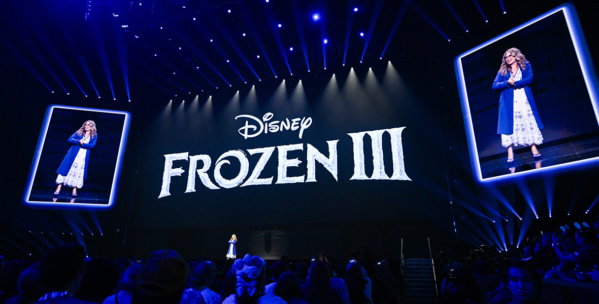 Jennifer Lee presents Frozen III at D23