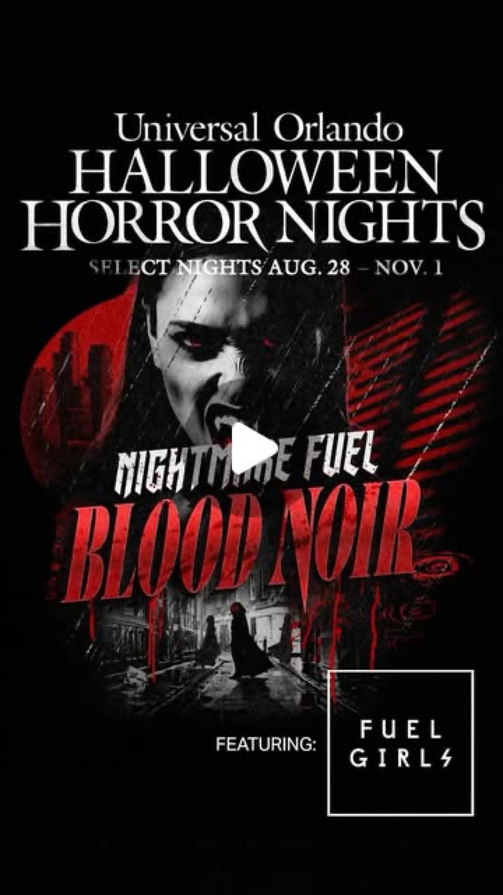 Nightmare Fuel: Blood Noir artwork with the Fuel Girls logo