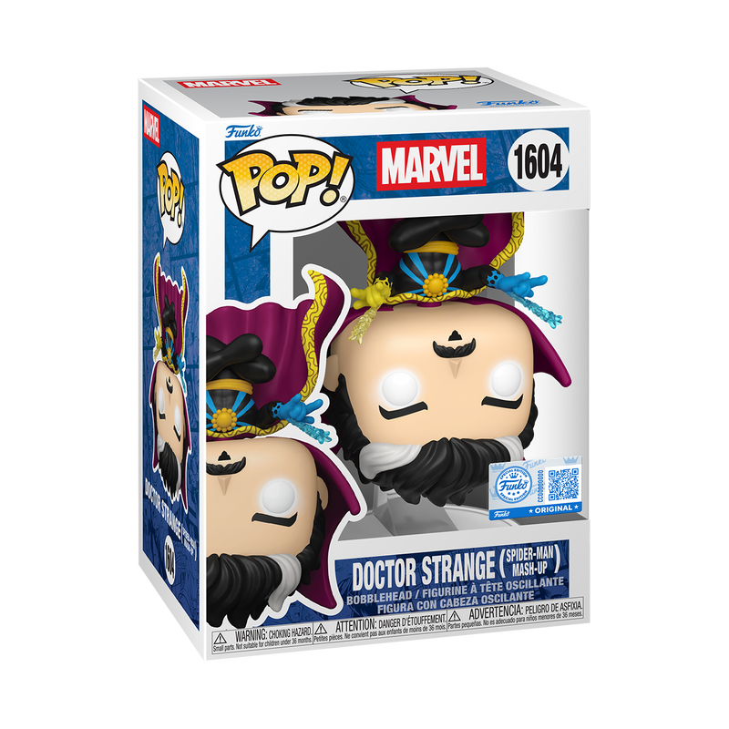 Doctor Strange Spider-Man Mash-Up Funko Pop box