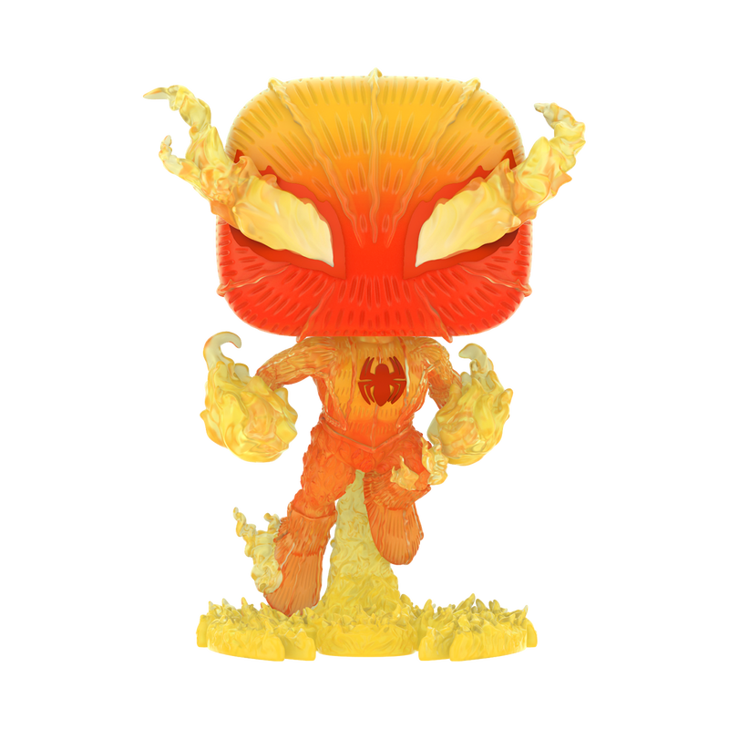Human Torch Spider-Man Mash-Up Funko Pop figure