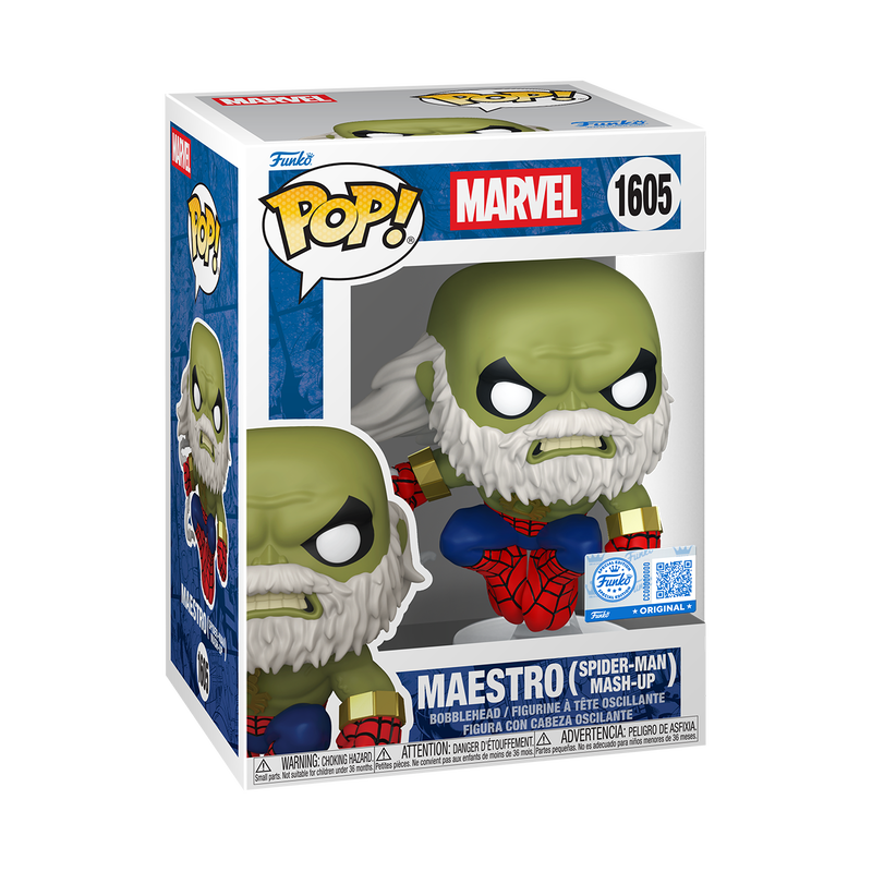 Maestro Spider-Man Mash-Up Funko Pop box