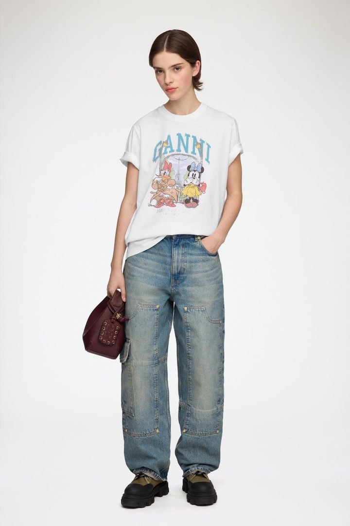 GANNI x Disney Daisy Duck fashion collection detail