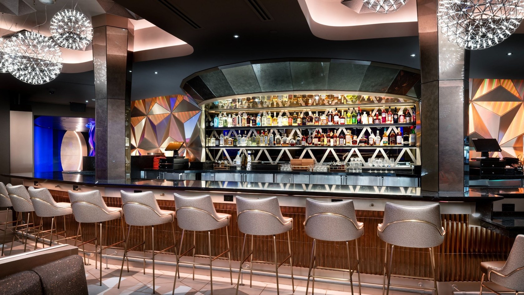 GEO-82 lounge at EPCOT