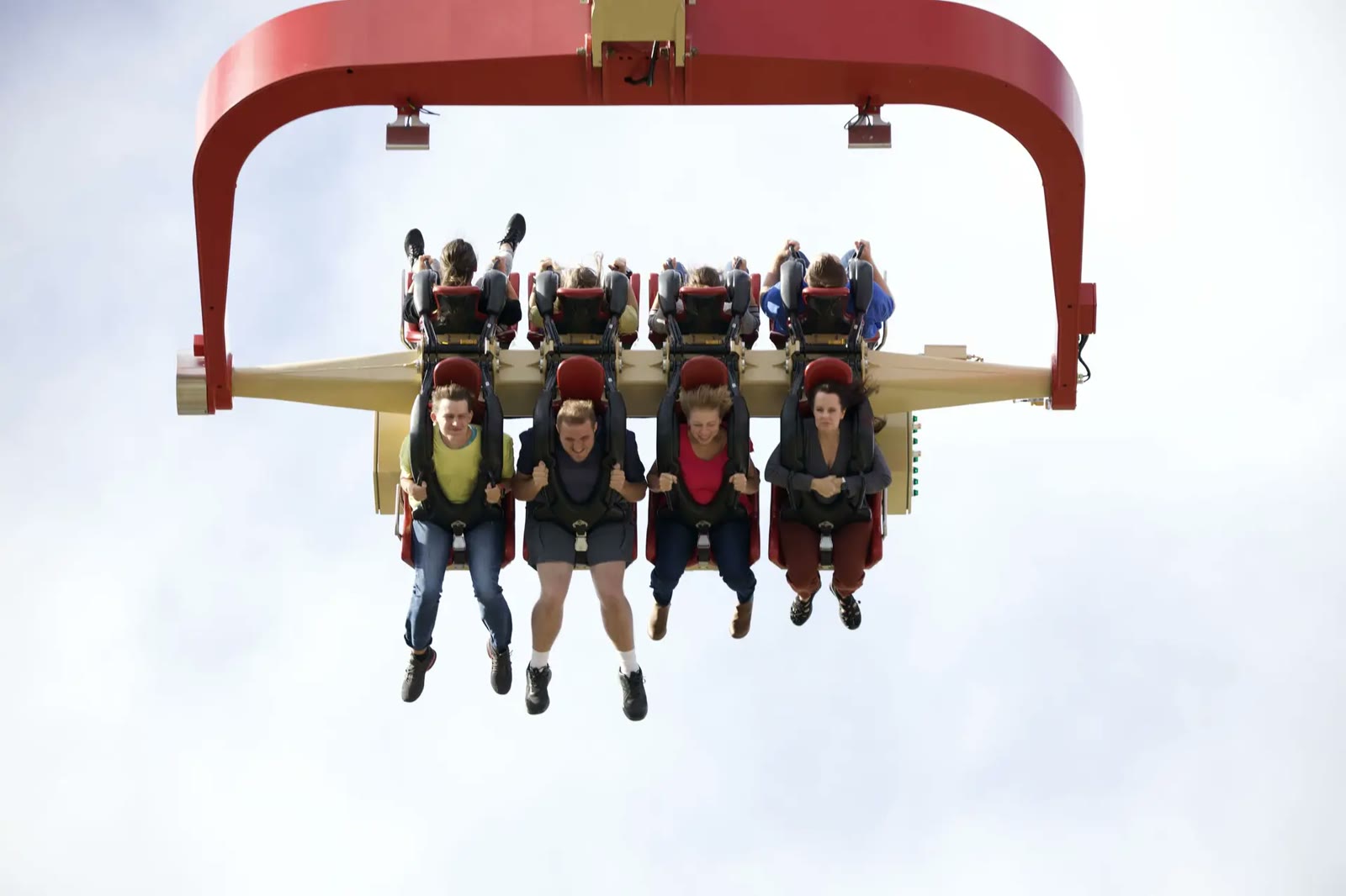 Adirondack Outlaw spinning above The Great Escape