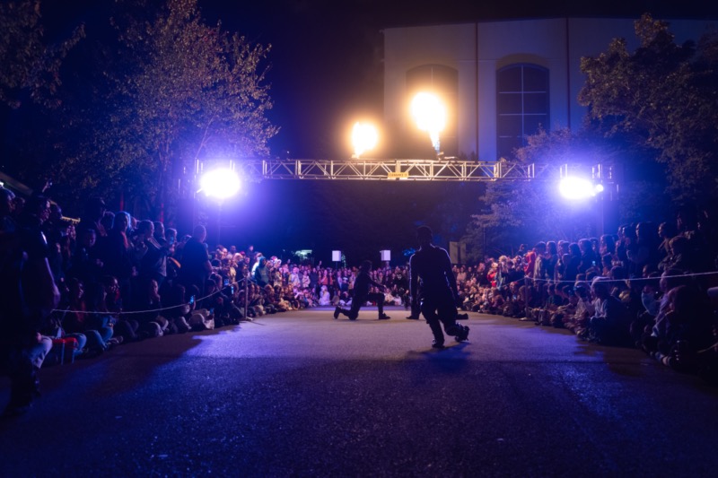 Performers at Dark Nights.