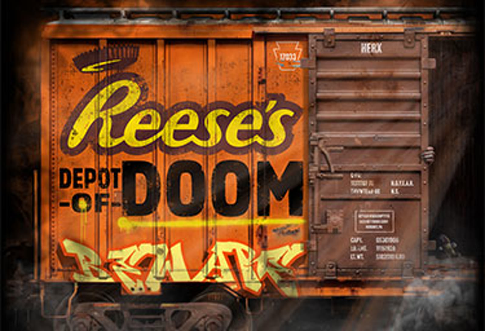 Reese's Depot of Doom at Hersheypark Dark Nights