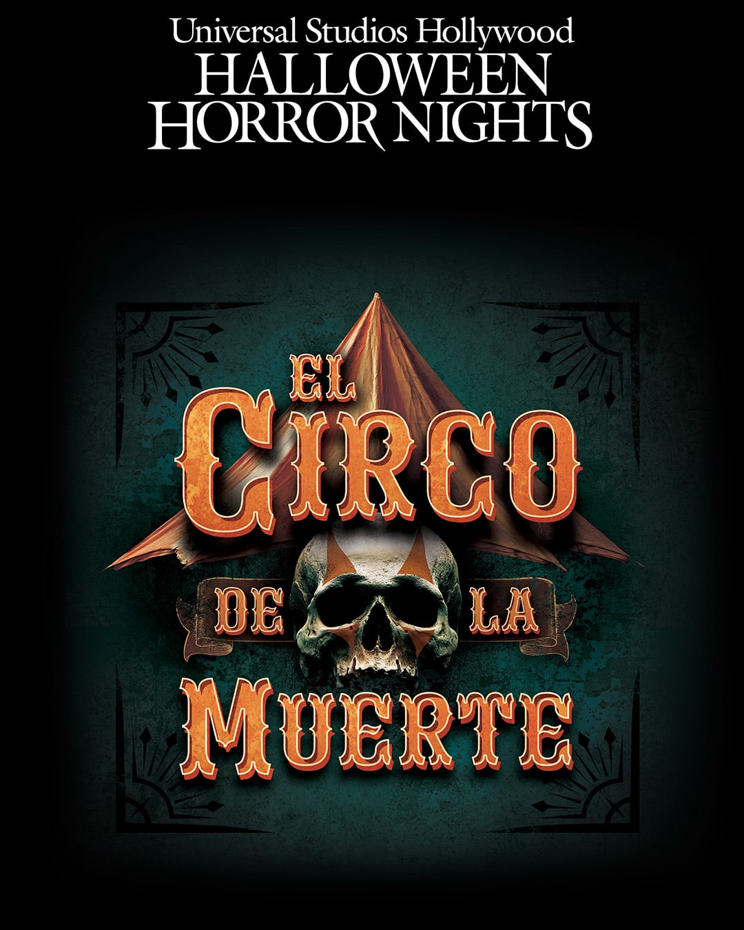 El Circo de la Muerte artwork for Halloween Horror Nights Hollywood