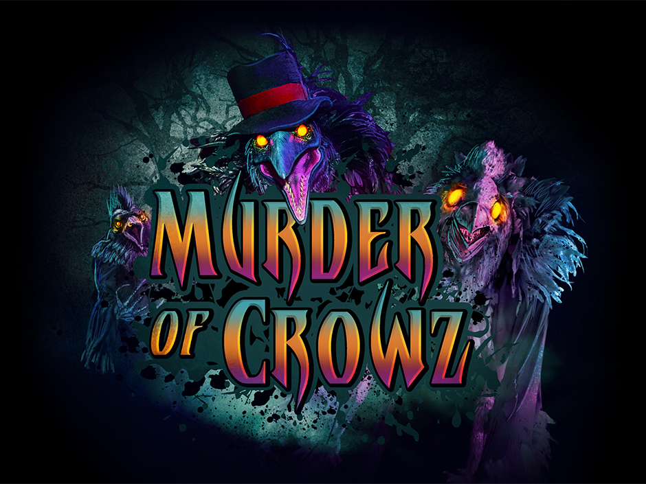 Murder of Crowz scare zone artwork for Halloween Horror Nights Hollywood