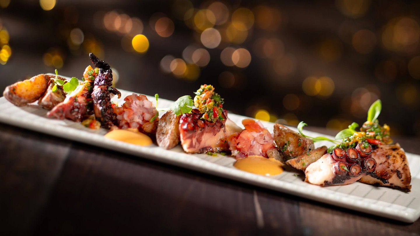 Char-grilled octopus from The Hollywood Brown Derby at Disney's Hollywood Studios