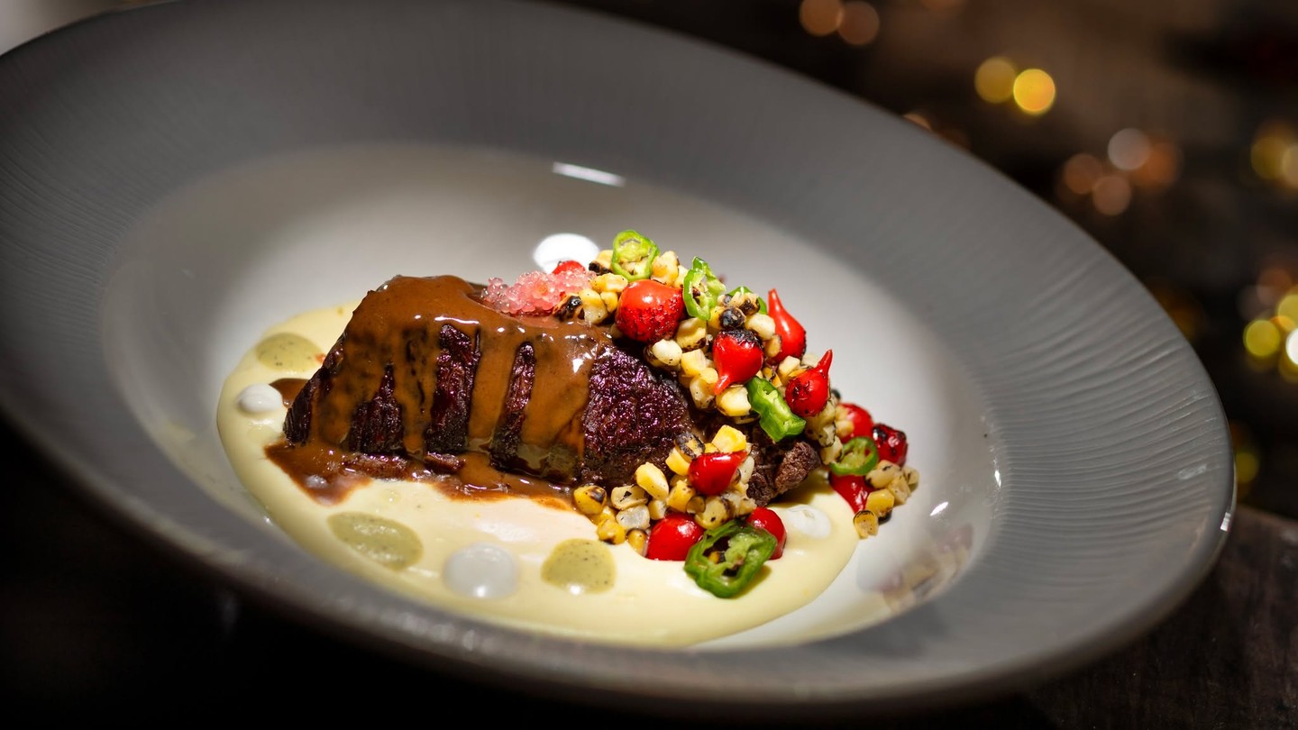 Braised center-cut short rib from The Hollywood Brown Derby at Disney's Hollywood Studios