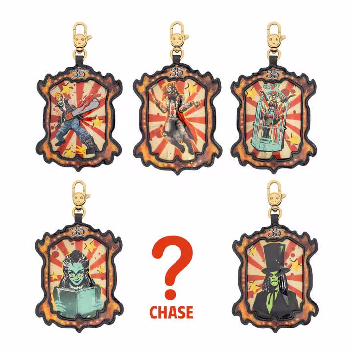 Halloween Horror Nights 2026 Icons mystery box bag charms from Shop Universal