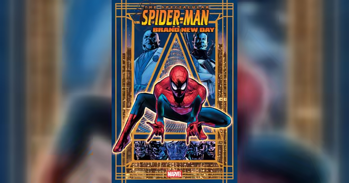 Marvel Comics Spectacular Spider-Man: Brand New Day cover featuring Spider-Man, Kingpin and the Punisher