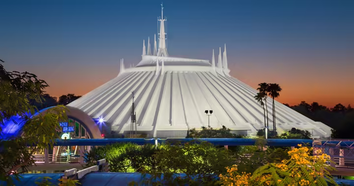 Space Mountain at Magic Kingdom
