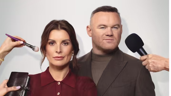 Coleen and Wayne Rooney in an official first-look image for The Real Rooneys