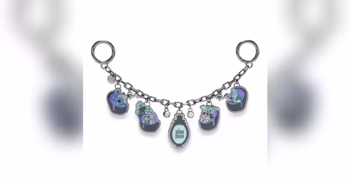 Official Disney Store product photo of the Haunted Mansion bag charm by Stoney Clover Lane