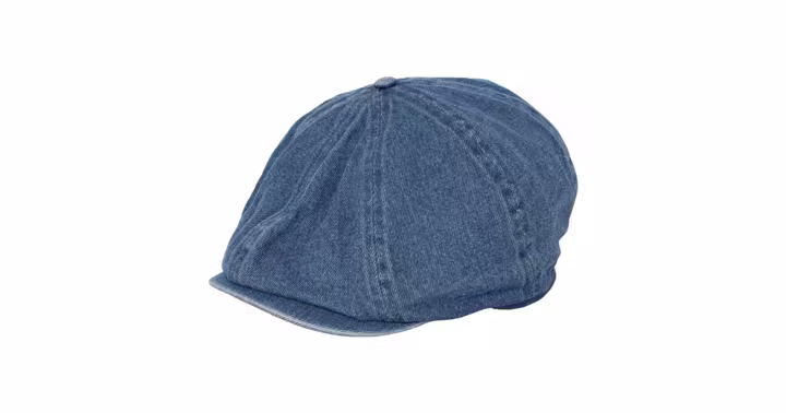 Halloween Horror Nights 2026 Sinners flat cap on a white background