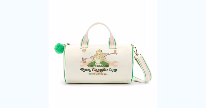 Alice in Wonderland Royal Croquet Club crossbody bag from Disney Store