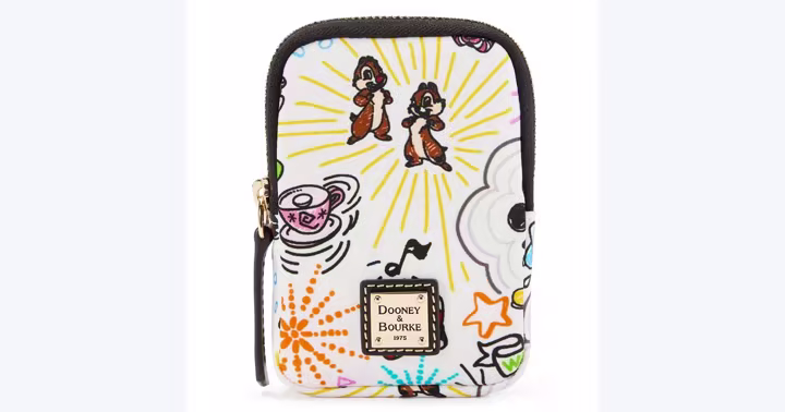 Disney Sketch Dooney and Bourke pouch bag with Disney Parks artwork