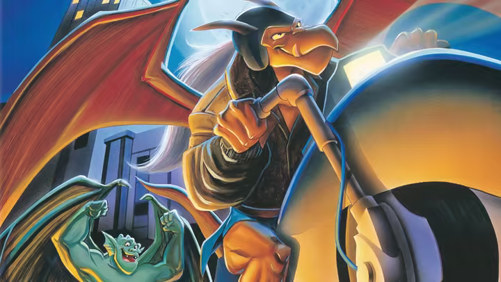 Goliath and fellow gargoyles in the original Disney animated series