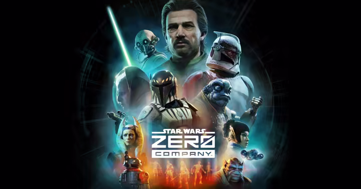 Star Wars Zero Company squad artwork with Hawks and other Clone Wars characters