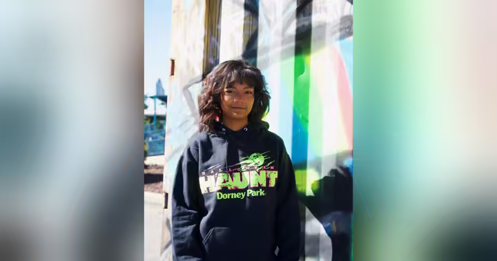 Dorney Park Halloween Haunt hoodie from the 2027 pass offer