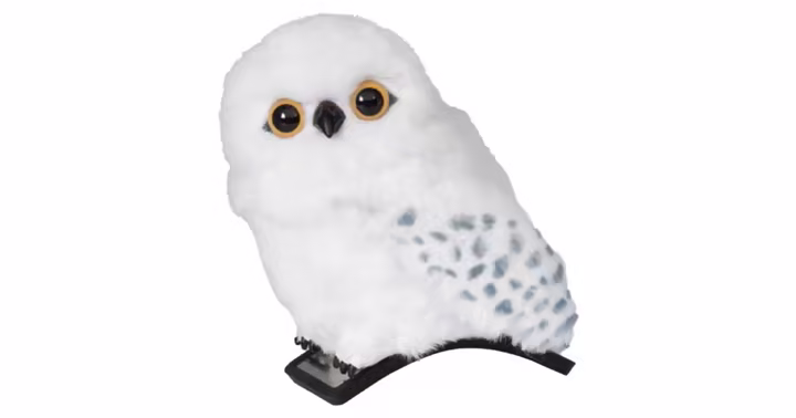 Interactive Snowy Owl Toy from Shop Universal