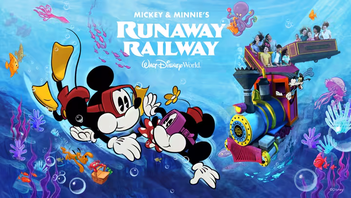 Mickey & Minnie's Runaway Railway at Disney's Hollywood Studios