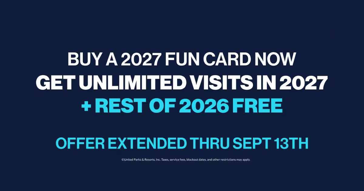SeaWorld Orlando 2027 Fun Card offer