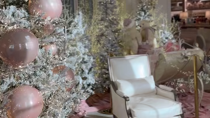 File image: The Cake Bake Shop decorated for its Dinner with Santa event.