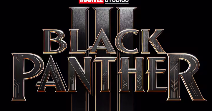 Marvel Studios Black Panther III title logo