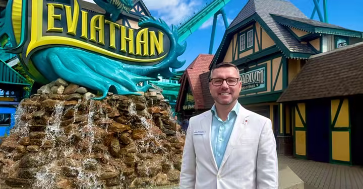 Canada's Wonderland park president Christopher Mortensen at the park