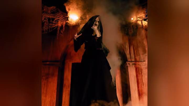 The Conjuring: Beyond Fear character at Canada's Wonderland Halloween Haunt