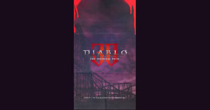 Diablo: The Infernal Path artwork for Cedar Point HalloWeekends
