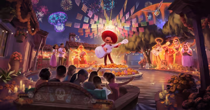 Disney Shares New Look at Coco Attraction for California Adventure