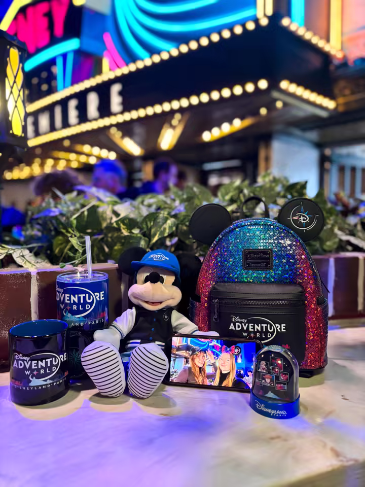 Disney Adventure World logo merchandise from the official Disneyland Paris EN X account