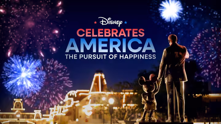 Disney Celebrates America: The Pursuit of Happiness official ABC artwork