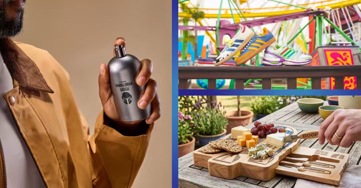 Official Disney Father's Day product image with Star Wars, Marvel, Pixar, and Disney gifts