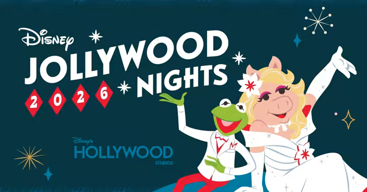 Disney Jollywood Nights 2026 artwork for Disney's Hollywood Studios