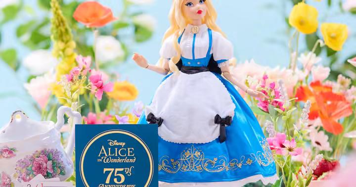 Alice in Wonderland 75th anniversary limited-edition doll