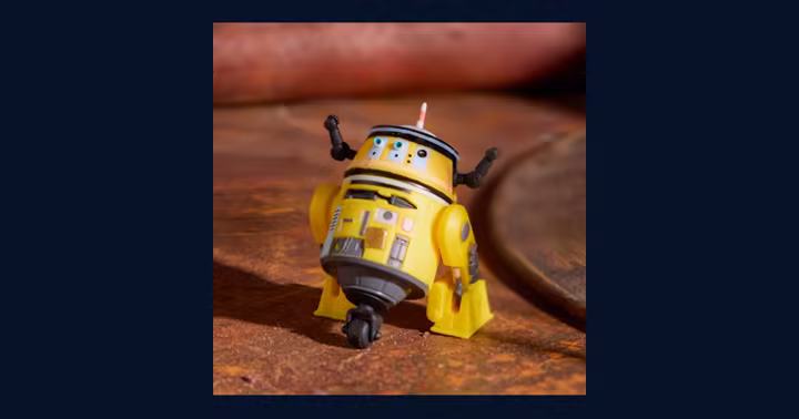 Chopper C1-10P in Mining Facility Disguise from Disney Store's Star Wars Droid Factory drop
