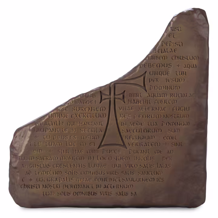 Indiana Jones Holy Grail Tablet Replica from Disney Store