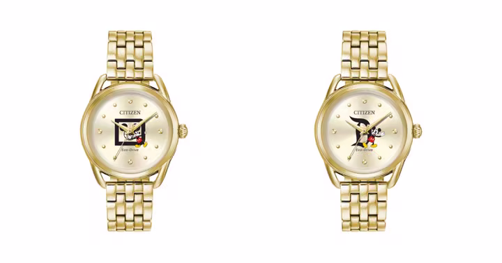 Mickey Mouse Walt Disney World and Disneyland Citizen watches from Disney Store