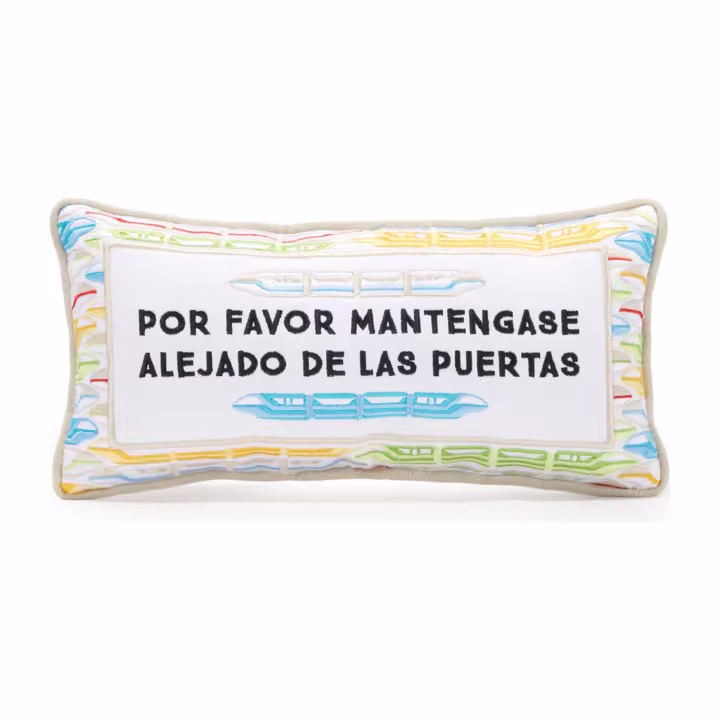 Monorail Pillow from Disney Store