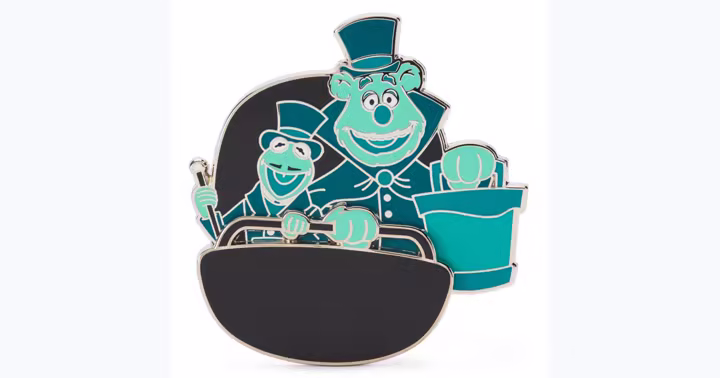 Kermit and Fozzie Haunted Mansion pin from Disney Store